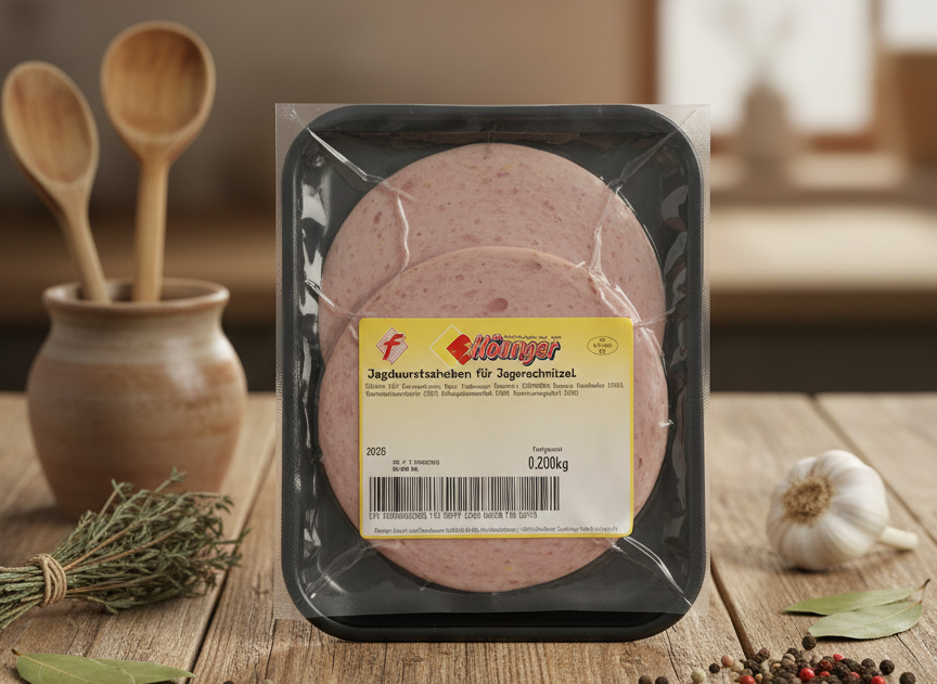 Jagdwurstscheiben für DDR-Jägerschnitzel
