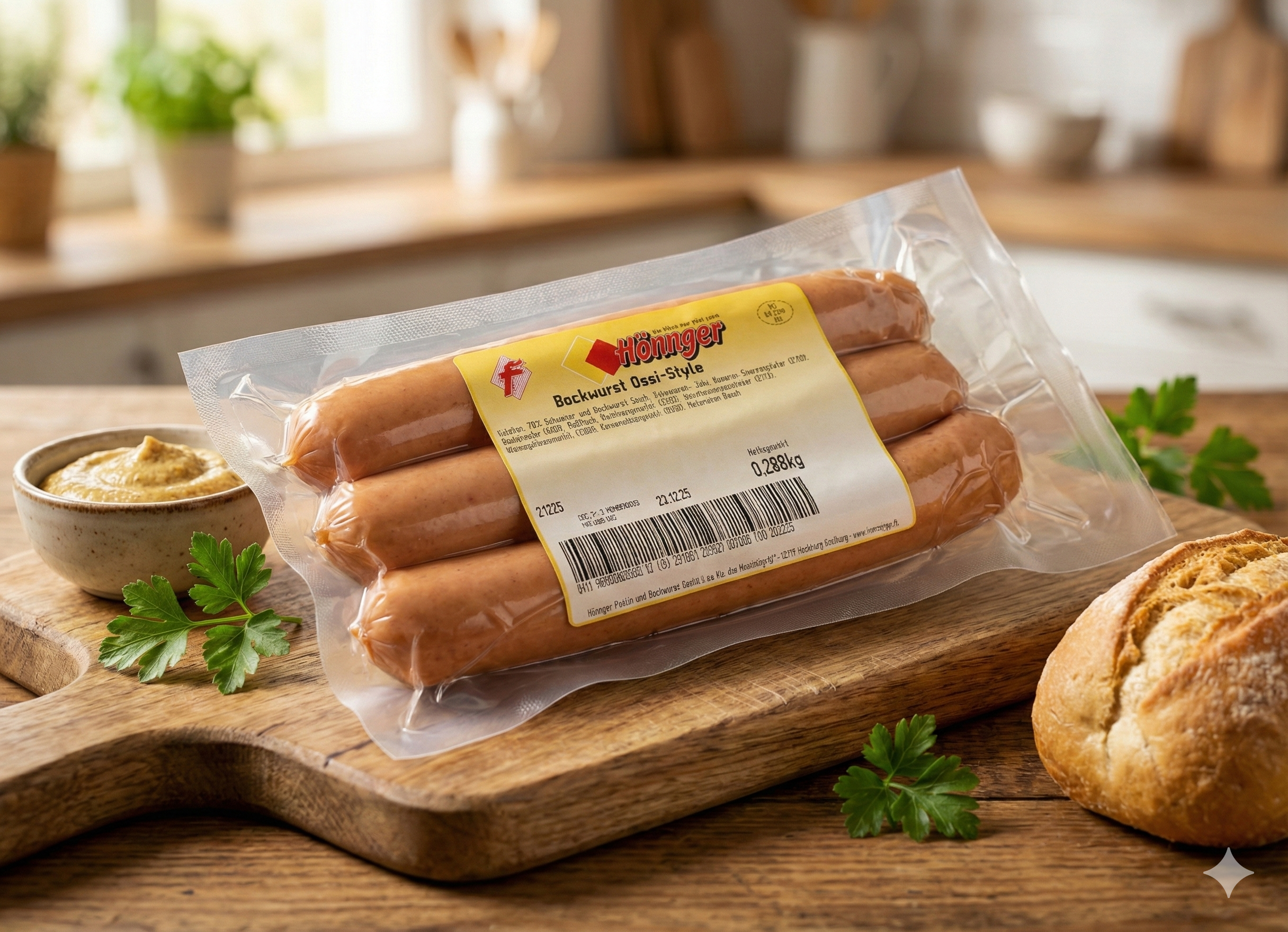 Bockwurst Ossi-Style 3er Pack von Fleischerei Hönnger