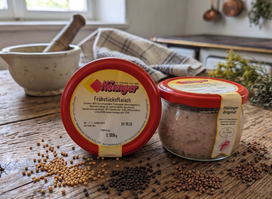 Frühstücksfleisch im Glas